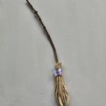 Vassoura Energética Artesanal | Limpeza Espiritual e Proteção | YULE (borboleta)