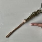 Vassoura Energética Artesanal | Limpeza Espiritual e Proteção | 4 ELEMENTOS