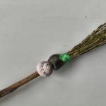 Vassoura Energética Artesanal | Limpeza Espiritual e Proteção | 4 ELEMENTOS