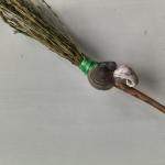 Vassoura Energética Artesanal | Limpeza Espiritual e Proteção | 4 ELEMENTOS