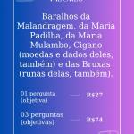 Consultas com oráculos para 03 perguntas objetivas.