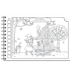 A Magia das Estações - Livro para Colorir - Tânia Gori