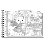 O Mundo Encantado dos Orixás - Livro para Colorir - Monica dos Anjos